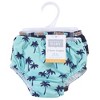 Hudson Baby Infant and Toddler Boy Swim Diapers, Palm Trees - 2 of 4