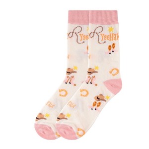 Women's 'Yeehaw' Western Novelty Socks - 1 of 3