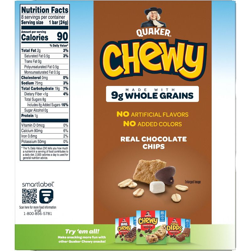 Quaker Chewy S&#39;mores Granola Bars - 6.7oz/8ct, 3 of 12