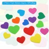 Unique Bargains Heart Style Self-Adhesive Home Decor Card DIY Foam Stickers - 2 of 4