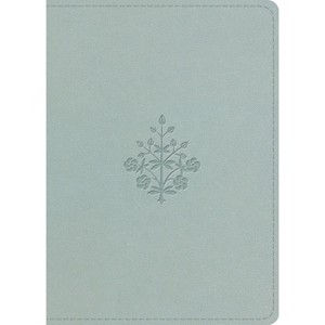ESV Large Print Value Personal Size Bible (Trutone, River Stone, Branch Design) - by  Esv Bibles (Leather Bound) - 1 of 1