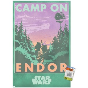 Trends International Star Wars: Endor - Camp On Endor Unframed Wall Poster Prints - 1 of 4