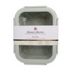 Lexi Home Brixton Oven Safe Porcelain Food Storage Containers with Glass Lids - 3 of 4