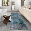 Nasitip Retro Washable Area Rug with Non-Slip Backing for Living Room, Bedroom - 2 of 4