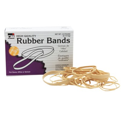 BAND-IT NO. 32 BLACK RUBBER BANDS 1/4 LB BAG