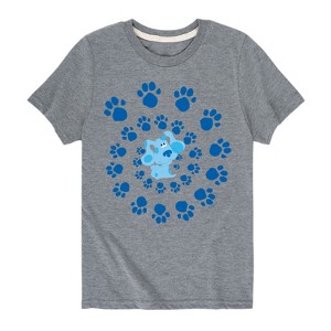 Boys' - Blue's Clues & You! - Blue Spiral Short Sleeve Graphic T-Shirt - 1 of 4