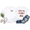 Simply Sage Market Women's Merry and Bright Mountains Front and Back Short Sleeve Graphic Tee - 3 of 4