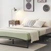 6 Inch Metal Platform Twin Bed Frame, Heavy Duty Low Profile Bed Frame No Box Spring Needed, Mattress Foundation with Steel Slats Support - 4 of 4
