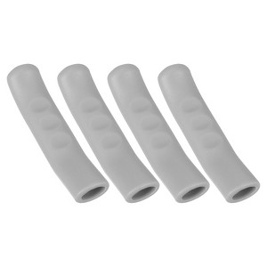 Unique Bargains Anti-Slip Lightweight Mountain Road Bike Brake Lever Silicone Sleeves 3.07" x 0.67" 4 Pcs - 1 of 3