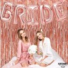 KatchOn, Rose Gold Fringe Curtain - XtraLarge 3.2x8 Feet, Pack of 2 |  Bachelorette Party Decorations - 4 of 4