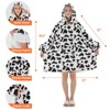 Inhand Wearable Blanket Hoodie for Adult Flannel Oversized Hoodie Sweatshirt Blanket with Pockets Birthday Gifts for Women - 2 of 4