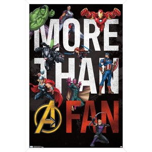 Trends International Marvel Comics - More Than A Fan Framed Wall Poster Prints - 1 of 4