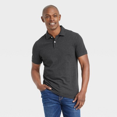 Ash gray 2024 polo shirt