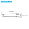 Unique Bargains Large Metal Sturdy Sewing Safety Pins for Blankets 20 Pcs - 2 of 4