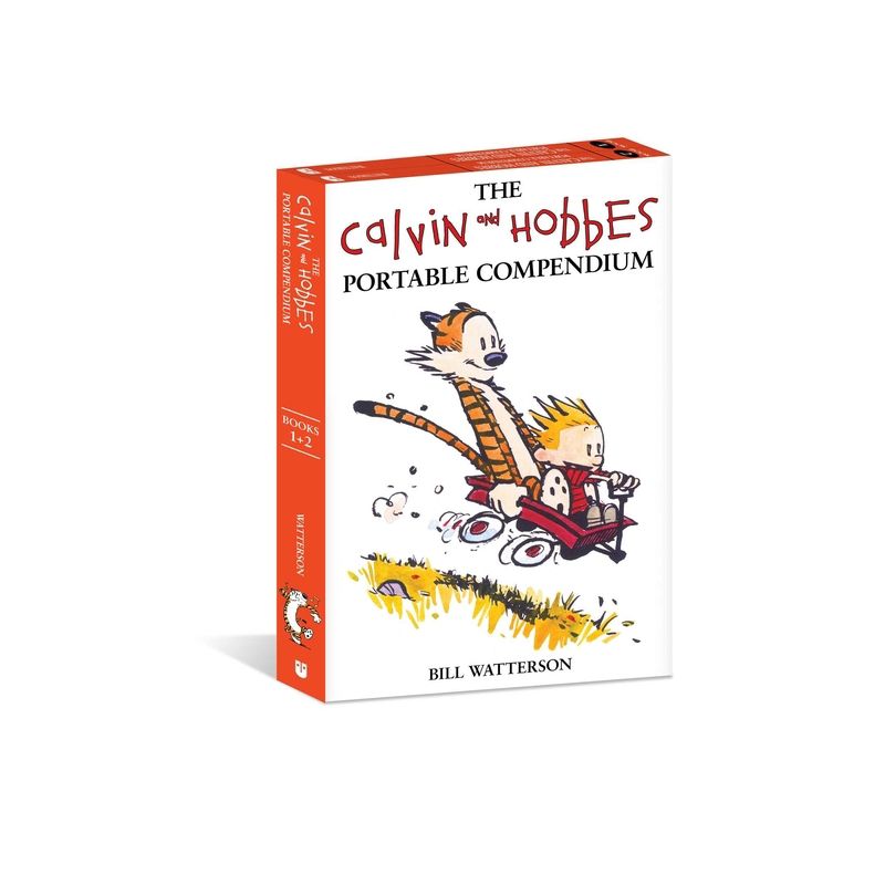 The Calvin and Hobbes Portable Compendium Set 1 - by  Bill Watterson (Paperback), 1 of 2