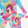 Leveret Girls Cotton Pajamas with Matching Doll Outfit – 2 Pack – Owl & Rainbow Unicorn - 3 of 4