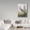 Trademark Fine Art -Jean Plout 'In The Reeds Blue Heron' Canvas Art - 3 of 3