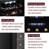 Winado 16 Bottle 1.7 Cu.Ft Electric Freestanding Compressor Beverage Cooler in Black - 4 of 4