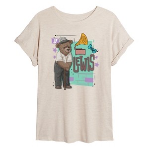 Women's - IF Movie - Lewis Poster Oversized Graphic T-Shirt - 1 of 4