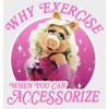 Women's The Muppets Miss Piggy Accessorize Scoop Neck - 2 of 4