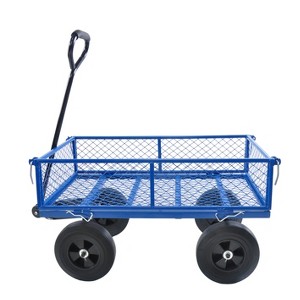 Chery Life Tools cart Wagon Cart Garden cart trucks make it easier to transport firewood - 1 of 4