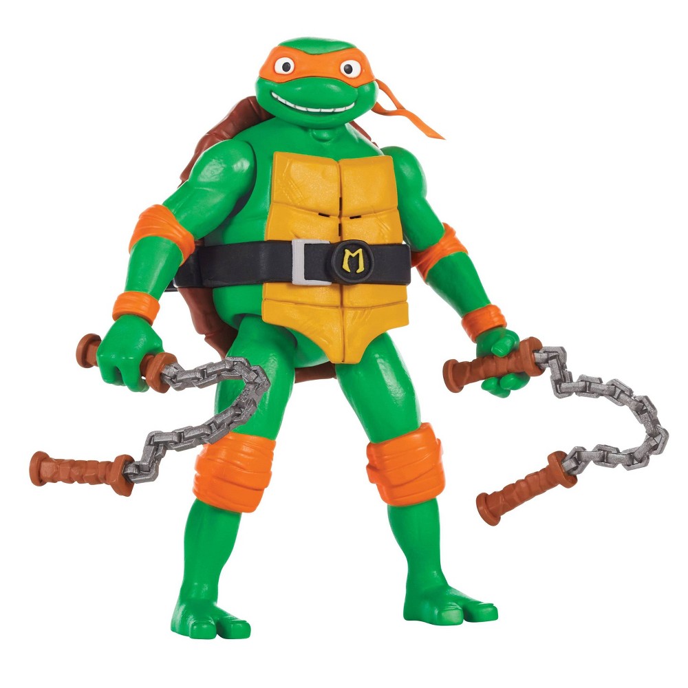 Photos - Doll Teenage Mutant Ninja Turtles: Mutant Mayhem Ninja Shouts Michelangelo Action Figure