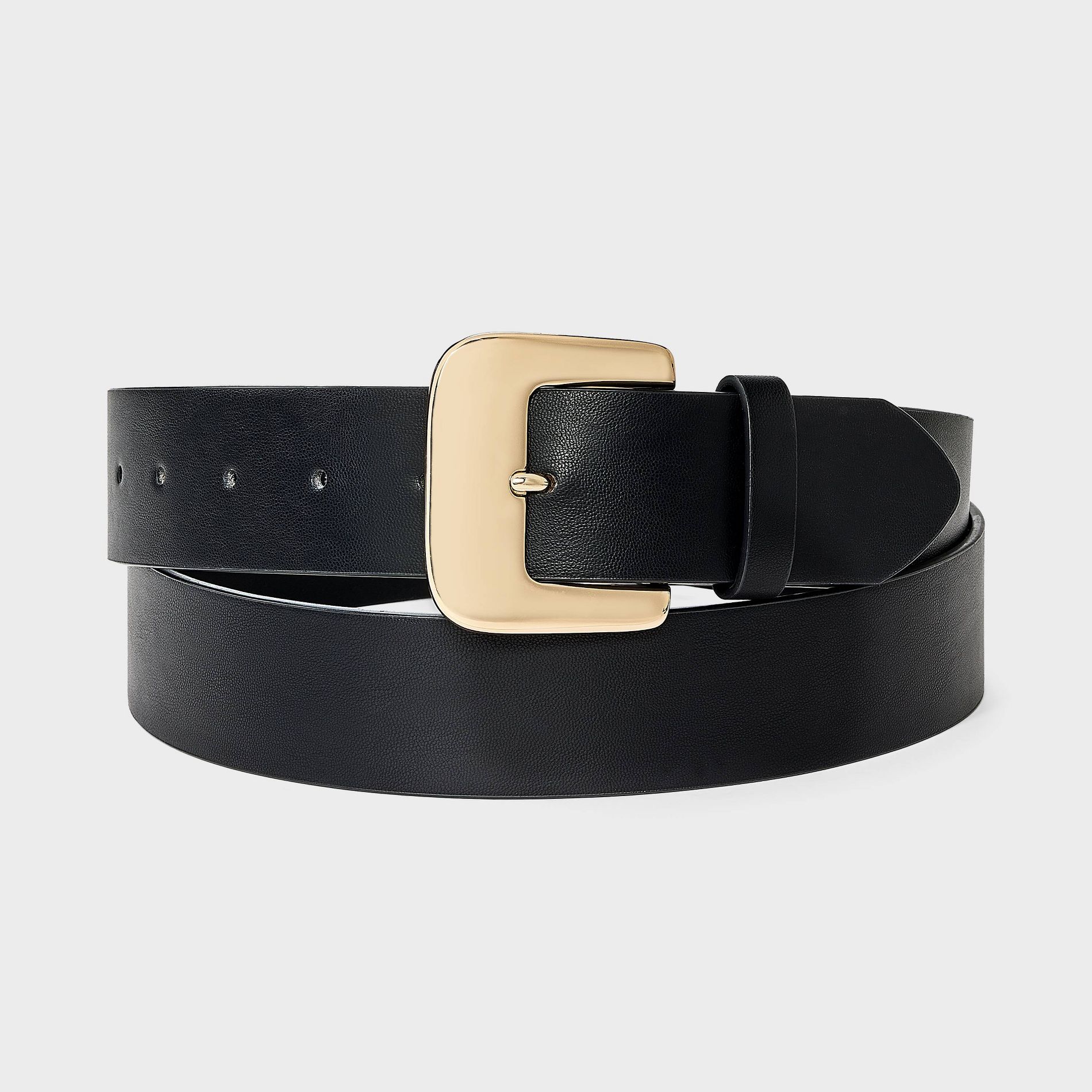 Bold Harness Buckle Belt - Ava & Viv™ Black