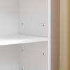 Spassway Decorative Storage Cabinet with Adjustable Shelves 8-Layer Tall Narrow Bookshelf Display Cabinet Media Racks Kids Bookcase Toy Organizer - 4 of 4