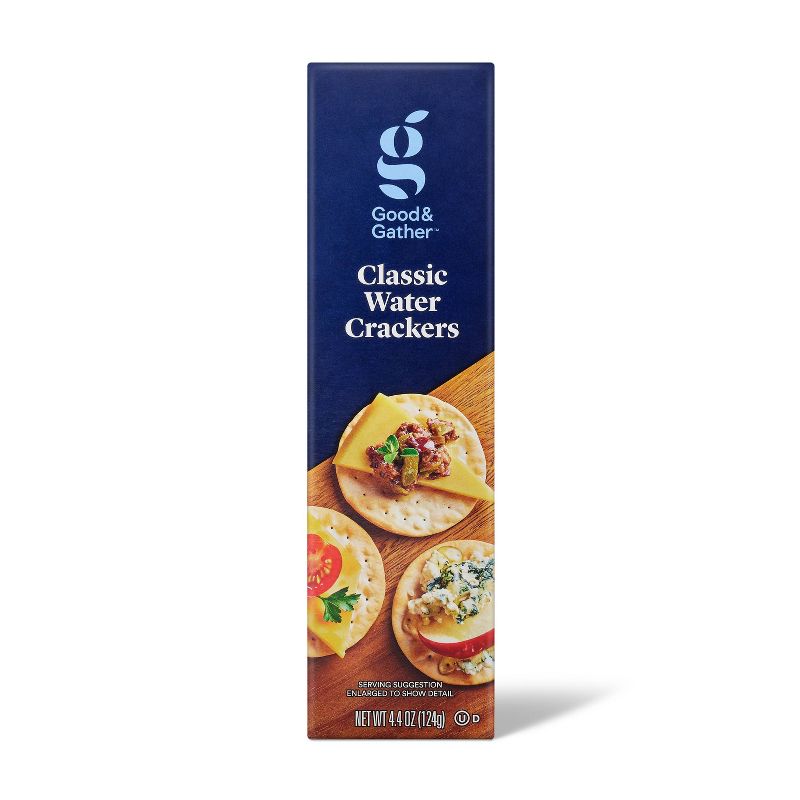 Classic Water Cracker - 4.4oz - Good &#38; Gather&#8482;, 1 of 7