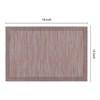 REGALWOVEN PVC Heat Resistant Wipeable Dining Placemats 18" x 12" 8 Pcs - 4 of 4