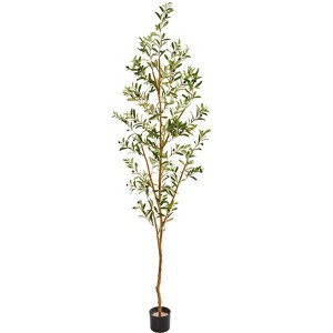 Nearly Natural 82-in Artificial Olive Tree - 1 of 2