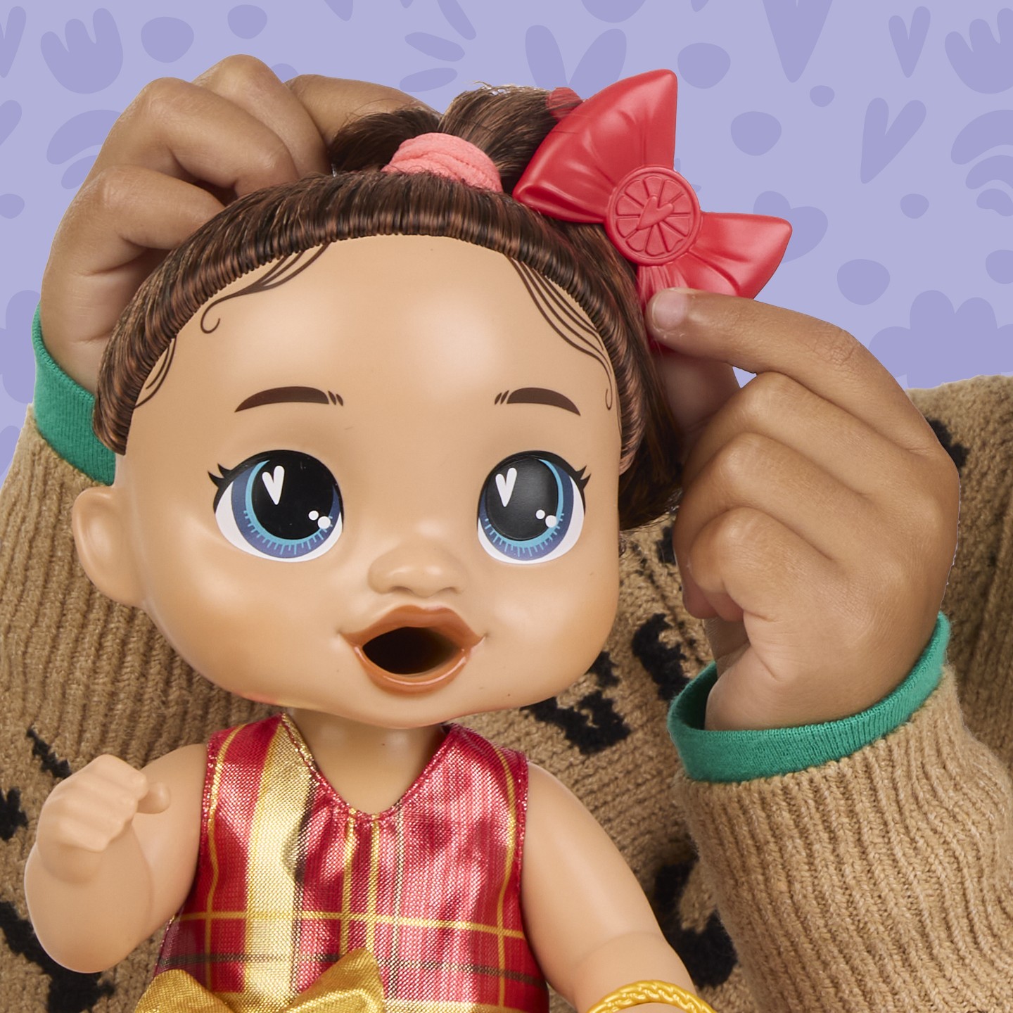 Детские куклы Baby Alive Holiday Dress-Up Set — фото 8