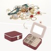 REGALWOVEN Daily Use Travel Mini Modern Portable Jewelry Box - 2 of 4