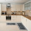 Unique Bargains Home Abstract Printed Waterproof Non-Slip Kitchen Mats and Rugs 2 PCS - 2 of 4