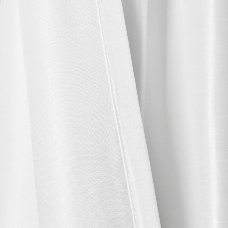 Venetian Window Curtain Panels White - Lush Décor, 6 of 8