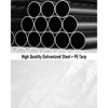 12 x 20FT Heavy Duty Carport with Roll-Up Windows, Portable Garage with Removable Sidewalls & Doors - 4 of 4