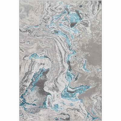 Hauteloom Bonville Blue Marble Rug