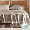 Bedsure | Rayon Derived from Bamboo Sheet Set Stay Cool & Comfy - 3 of 4