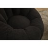 Kumasinova Giant Faux Fur Bean Bag Chair,Comfy Chair with Memory Foam,Sofa Chair (with Footrest) for Bedroom,Office,Living Room Furniture - 4 of 4