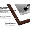 Americanflat Picture Frame with plexiglass - Hanging Hardware For Horizontal and Vertical Display - 4 of 4