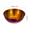 Unique Bargains Thick Stainless Steel Condiment Dishes for Kitchen Restaurant 3.2" Dia - 2 of 4