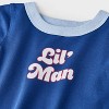 Baby Boys' Lil' Man Bodysuit - Cat & Jack™ Navy Blue - 3 of 4