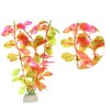 Unique Bargains Plastic Artificial Water Plants Aquarium Decorations Pink 7.28" Heigh 3 Pcs - 3 of 4