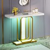 Tribesigns Modern Console Table with LED Lights, 41.33" Entryway Table - 2 of 4