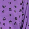dog paw purple