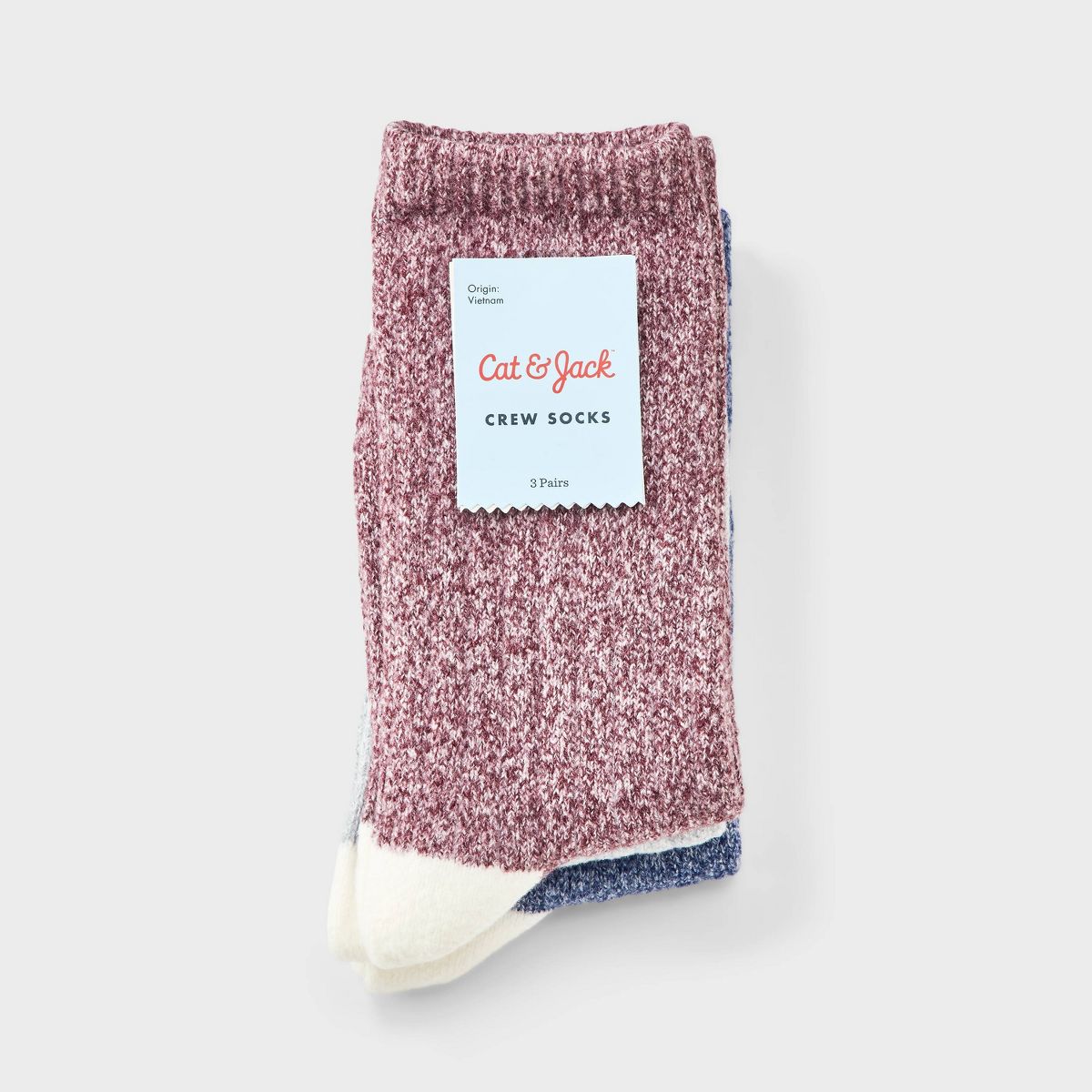 Girls' 3pk Slouch Crew Socks - Cat & Jack™ - thumbnail 5