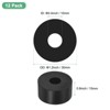 Unique Bargains Mechanical Anti-Vibration Durable Multipurpose Rubber Isolation Washers Black - 3 of 4