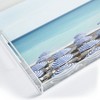 Henrike Schenk - Travel Photography Blue Beach Umbrellas Photo Acrylic Tray -Deny Designs - 3 of 4