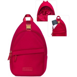 Sarah Wells Allie Sling Pump Bag – Neoprene Crossbody with Insulated Pocket – Fits Wearable & Portable Pumps - 1 of 4
