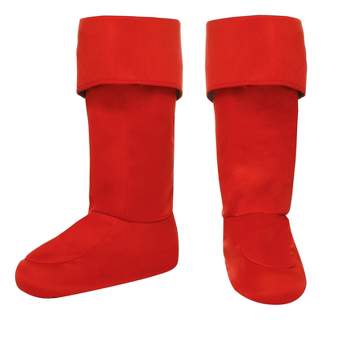 HalloweenCostumes.com One Size Fits Most  Child Superhero Red Bootcovers, Red